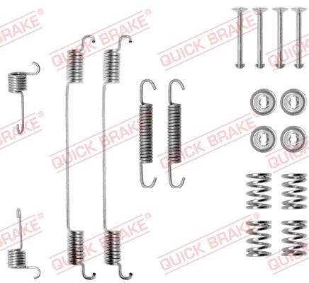 QUICK BRAKE Комплектующие, тормозная колодка 105-0682